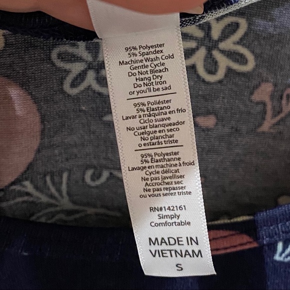 NWT Disney Lularoe Perfect T - Picture 5 of 8